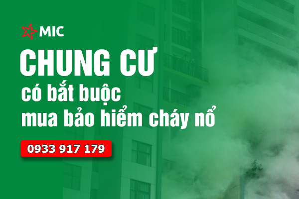 Chung cư có phải mua bao hiểm cháy nổ không? Ai là người phải mua?