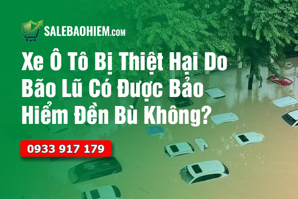 Xe Ô Tô Bị Thiệt Hại Do Bão Lũ Có Được Bảo Hiểm Đền Bù Không?
